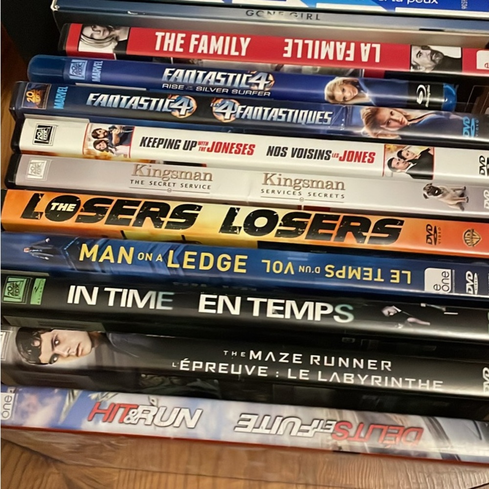 12 DVD Action Movie Collection